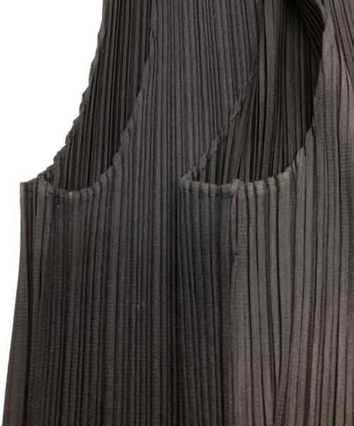 PLEATS PLEASE（プリーツプリーズ）PLEATS PLEASE (プリーツプリーズ) プリーツブラウス ネイビー サイズ:3の古着・服飾アイテム