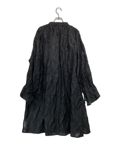 FORKSY（フォルクシー）FORKSY (フォルクシー) シアージャガードキャンディスリーブワンピース/レースデザインワンピース ブラック サイズ:M 未使用品の古着・服飾アイテム