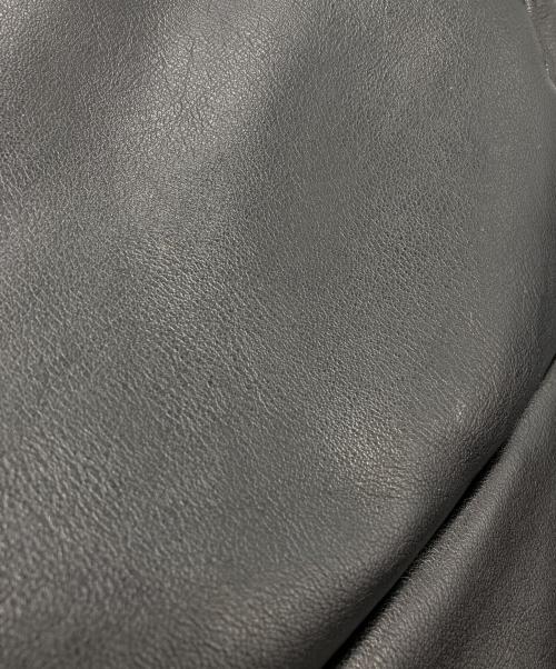 SENSE OF PLACE（センスオブプレイス）SENSE OF PLACE (センスオブプレイス) フェイクレザーダウンジャケット ブラック サイズ:Lの古着・服飾アイテム