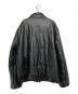 SENSE OF PLACE (センスオブプレイス) フェイクレザーダウンジャケット ブラック サイズ:L：5000円