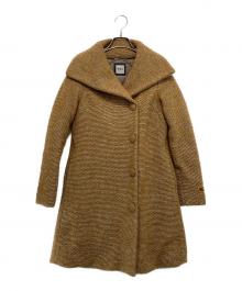 TATRAS（タトラス）の古着「ニットダウンコート」｜ベージュ