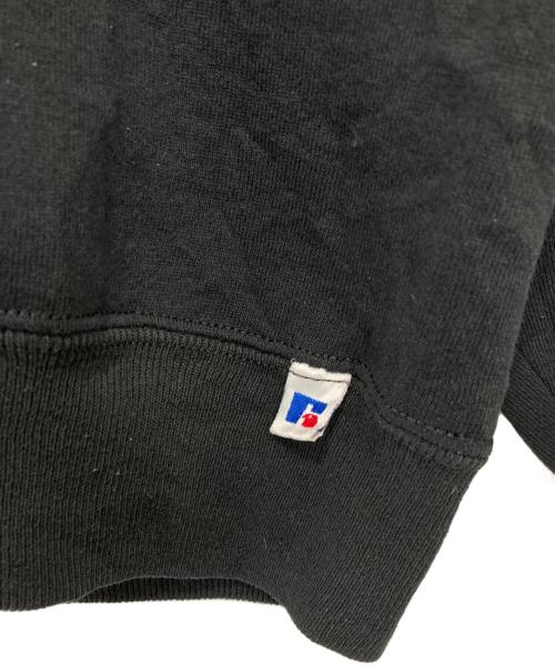 RUSSELL ATHLETIC（ラッセルアスレチック）RUSSELL ATHLETIC (ラッセルアスレチック) プリントスウェット ブラック サイズ:XLの古着・服飾アイテム