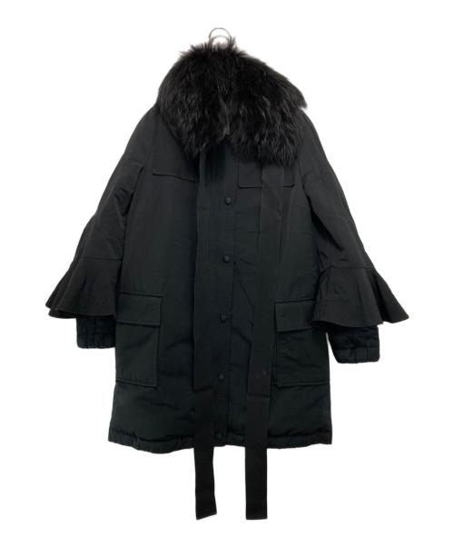 MONCLER（モンクレール）MONCLER (モンクレール) sacai (サカイ) SHIOダウンコート ブラック サイズ:1の古着・服飾アイテム