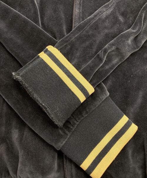 FRED PERRY（フレッドペリー）FRED PERRY (フレッドペリー) トラックジャケット ブラック×イエロー サイズ:Sの古着・服飾アイテム