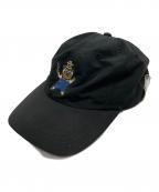 Denham×THE H.W.DOG&CO.デンハム×エイチダブリュードッグアンドコー）の古着「キャップ」｜ブラック