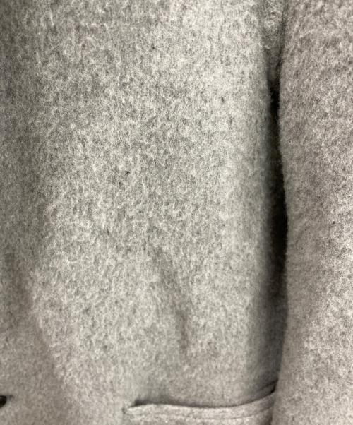 無印良品（ムジルシリョウヒン）無印良品 (ムジルシリョウヒン) カシミヤブレンドチェスターコート グレー サイズ:Lの古着・服飾アイテム