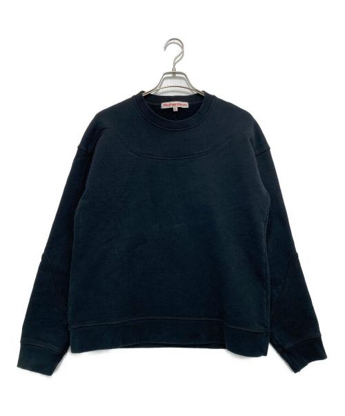 Richardson（リチャードソン）Richardson (リチャードソン) YOKE CREW 裏起毛スウェット ブラック サイズ:Sの古着・服飾アイテム