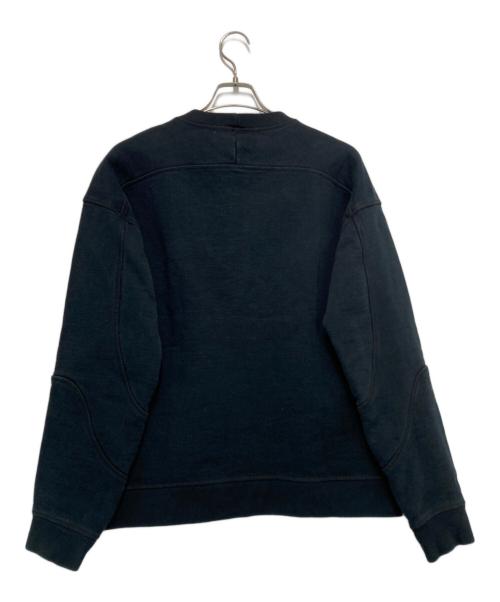 Richardson（リチャードソン）Richardson (リチャードソン) YOKE CREW 裏起毛スウェット ブラック サイズ:Sの古着・服飾アイテム