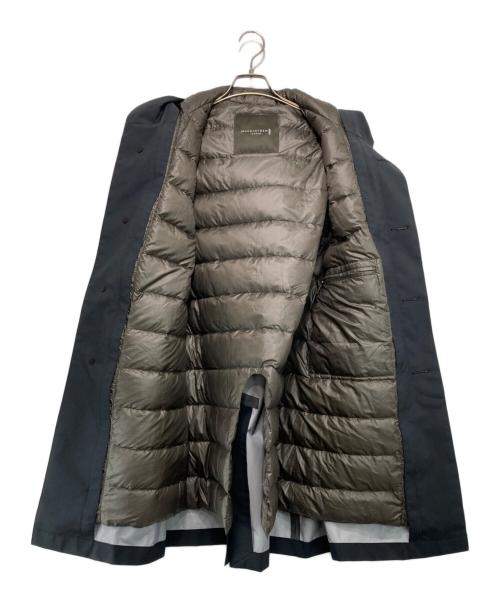 MACKINTOSH LONDON（マッキントッシュ ロンドン）MACKINTOSH LONDON (マッキントッシュ ロンドン) パーテックスシールドエアーフーデットアウター ネイビー サイズ:40の古着・服飾アイテム