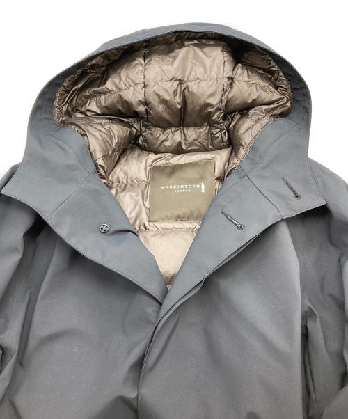 MACKINTOSH LONDON（マッキントッシュ ロンドン）MACKINTOSH LONDON (マッキントッシュ ロンドン) パーテックスシールドエアーフーデットアウター ネイビー サイズ:40の古着・服飾アイテム