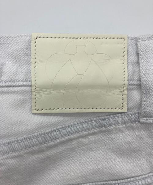 MOMOTARO JEANS（桃太郎ジーンズ）MOMOTARO JEANS (桃太郎ジーンズ) JEANS/SILK/HIGH FADE BLUE STRAIGHT ボタンフライデニムパンツ スカイブルー サイズ:30の古着・服飾アイテム