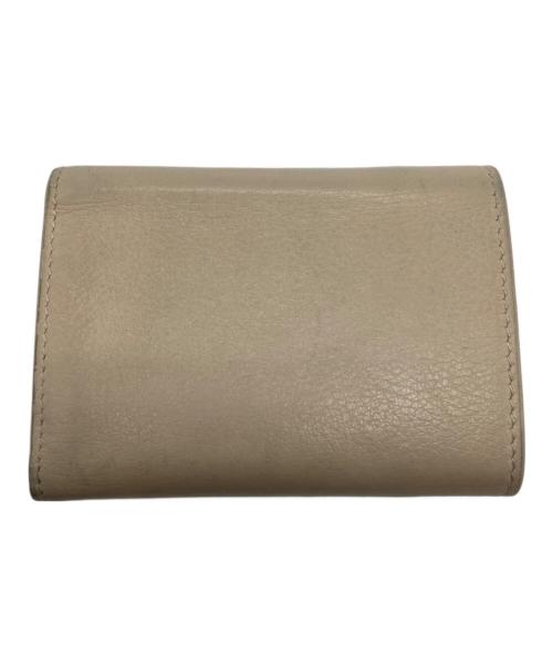 Yves Saint Laurent（イヴサンローラン）Yves Saint Laurent (イヴサンローラン) オリガミタイニーウォレット ベージュの古着・服飾アイテム