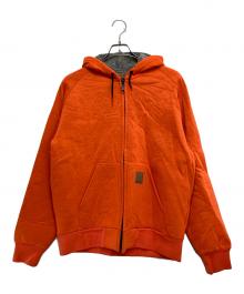 CarHartt（カーハート）の古着「CAR-LUX HOODED THERMO SWEAT」｜オレンジ