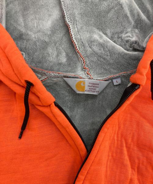 CarHartt（カーハート）CarHartt (カーハート) CAR-LUX HOODED THERMO SWEAT オレンジ サイズ:Lの古着・服飾アイテム