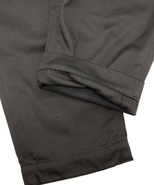 COMME des GARCONS HOMME PLUS（コムデギャルソンオムプリュス）COMME des GARCONS HOMME PLUS (コムデギャルソンオムプリュス) 綿クロップド ジップフライ ストレートパンツ ブラック サイズ:Mの古着・服飾アイテム