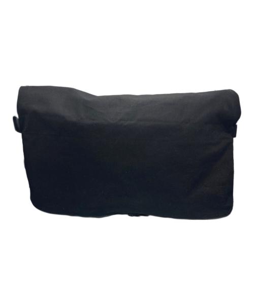 YOHJI YAMAMOTO（ヨウジヤマモト）YOHJI YAMAMOTO (ヨウジヤマモト) NOVELTY MESSENGER BAG/シグネチャーショルダーバッグ ブラックの古着・服飾アイテム
