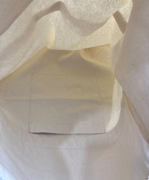 YOHJI YAMAMOTO（ヨウジヤマモト）YOHJI YAMAMOTO (ヨウジヤマモト) NOVELTY MESSENGER BAG/シグネチャーショルダーバッグ ベージュの古着・服飾アイテム