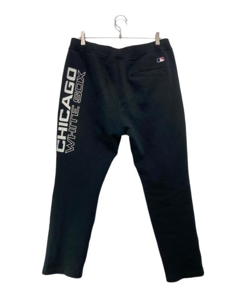 F.C.R.B.（エフシーレアルブリストル）F.C.R.B. (エフシーアールビー) SOPH. (ソフネット) MLB TOUR FLAT HEM TRAINING PANTS ブラック サイズ:XLの古着・服飾アイテム