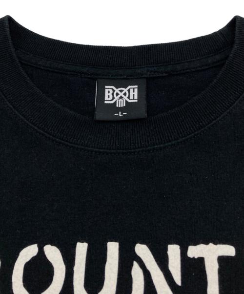 BOUNTY HUNTER（バウンティハンター）BOUNTY HUNTER (バウンティハンター) プリントTシャツ ブラック サイズ:Lの古着・服飾アイテム