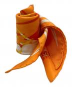 HERMESエルメス）の古着「POINTU TWILL/Caleche Elastique」｜オレンジ