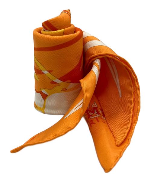 HERMES（エルメス）HERMES (エルメス) POINTU TWILL/Caleche Elastique オレンジ サイズ:-の古着・服飾アイテム