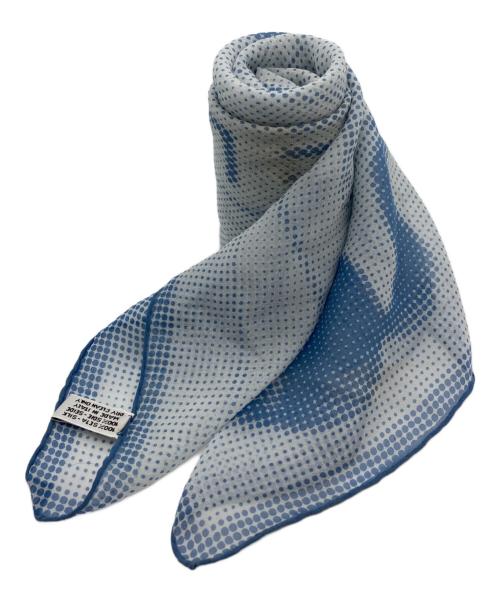 CELINE（セリーヌ）CELINE (セリーヌ) 総柄スカーフ ブルー サイズ:-の古着・服飾アイテム