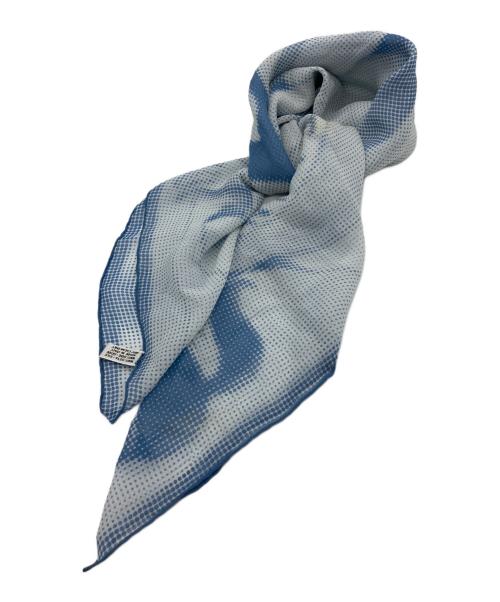 CELINE（セリーヌ）CELINE (セリーヌ) 総柄スカーフ ブルー サイズ:-の古着・服飾アイテム