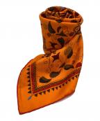 HERMESエルメス）の古着「カレ90「CARRE KANTHA /カレカンタ」」｜オレンジ