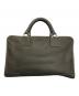 LOEWE (ロエベ) アマソナ36/型押しレザーハンドバッグ オリーブ：47000円