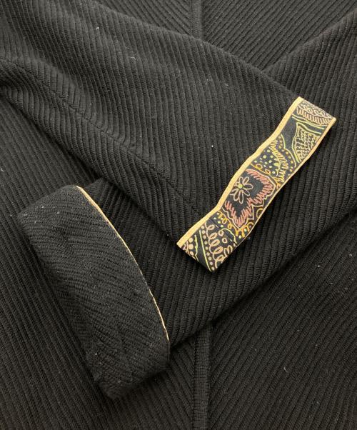 LEONARD（レオナール）LEONARD (レオナール) ニットジャケット ブラック サイズ:13ARの古着・服飾アイテム