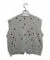 6(ROKU) BEAUTY&YOUTH (ロク ビューティーアンドユース) WOOL NYLON COLOR POP VEST グレー サイズ:-：5000円