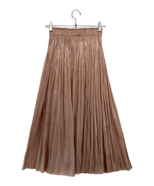 ANAYI（アナイ）ANAYI (アナイ) プリーツロングスカート ベージュ サイズ:36の古着・服飾アイテム