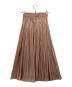 ANAYI (アナイ) プリーツロングスカート ベージュ サイズ:36：5000円