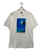 stussyステューシー）の古着「プリントTシャツ」｜ホワイト