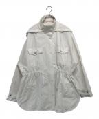 earthyアーシー）の古着「ジップジャケット」｜ホワイト