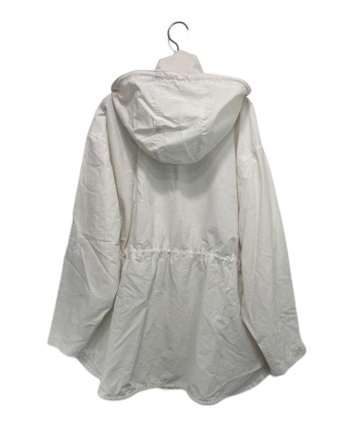 earthy（アーシー）earthy (アーシー) ジップジャケット ホワイト サイズ:Ｆの古着・服飾アイテム