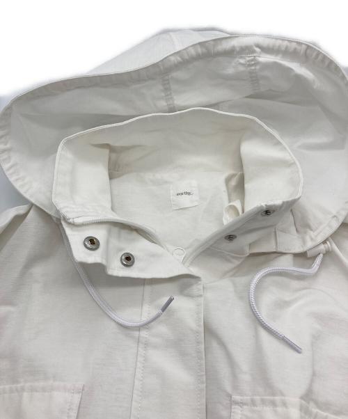 earthy（アーシー）earthy (アーシー) ジップジャケット ホワイト サイズ:Ｆの古着・服飾アイテム