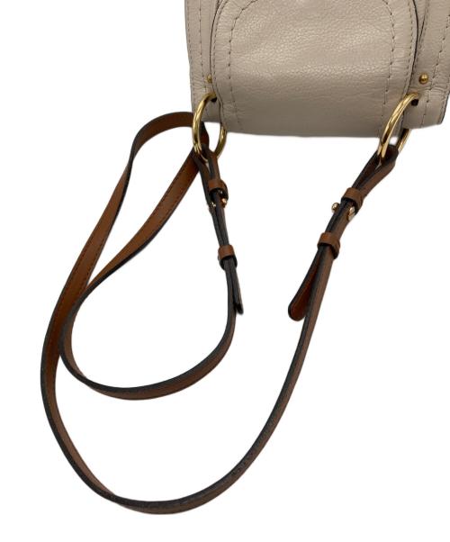 SEE BY CHLOE（シーバイクロエ）SEE BY CHLOE (シーバイクロエ) Susie Small Saddle Bag/ショルダーバッグ ベージュの古着・服飾アイテム