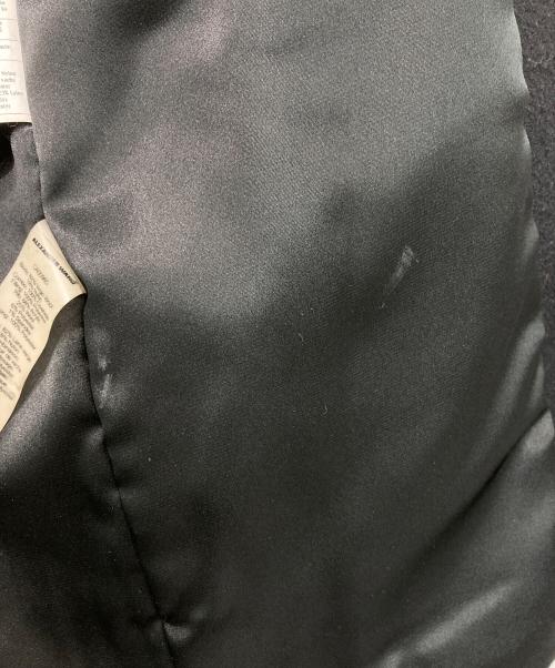 T by ALEXANDER WANG（ティーバイアレキサンダーワン）T by ALEXANDER WANG (ティーバイアレキサンダーワン) レザーウールコンビ ロングスタジャンコート ブラック サイズ:2の古着・服飾アイテム