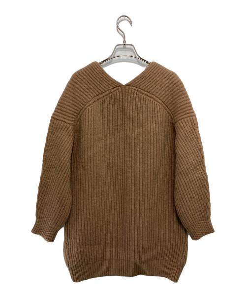 Acne studios（アクネ ストゥディオズ）ACNE STUDIOS (アクネ ストゥディオス) Vネックニット ベージュ サイズ:XSの古着・服飾アイテム