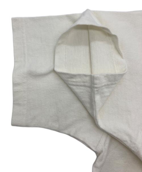 THE REAL McCOY'S（ザ・リアルマッコイズ）THE REAL McCOY'S (ザ・リアルマッコイズ) LOGO TEE S/S ホワイト サイズ:36の古着・服飾アイテム