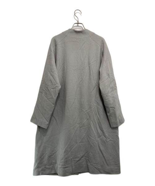 JURGEN LEHL（ヨーガンレール）JURGEN LEHL (ヨーガンレール) ノーカラーウールコート グレー サイズ:mの古着・服飾アイテム