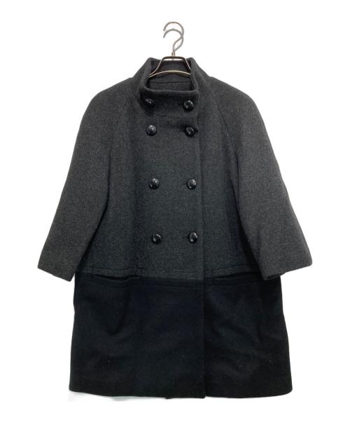 COACH（コーチ）COACH (コーチ) ウールコート グレー サイズ:Sの古着・服飾アイテム