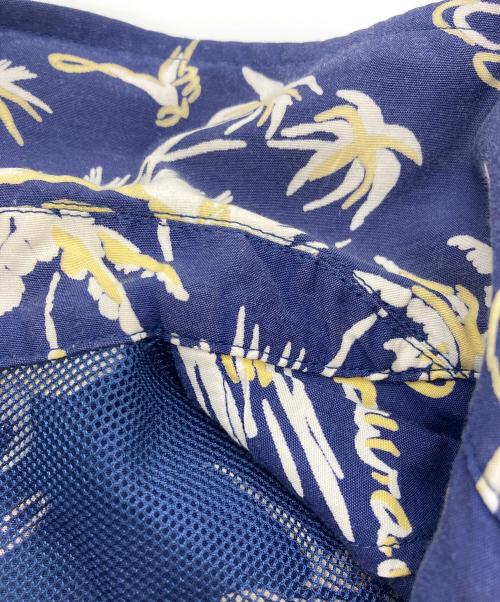 BEAMS（ビームス）BEAMS (ビームス) アロハコーチジャケット ブルー サイズ:Sの古着・服飾アイテム