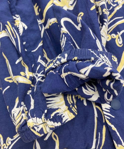 BEAMS（ビームス）BEAMS (ビームス) アロハコーチジャケット ブルー サイズ:Sの古着・服飾アイテム