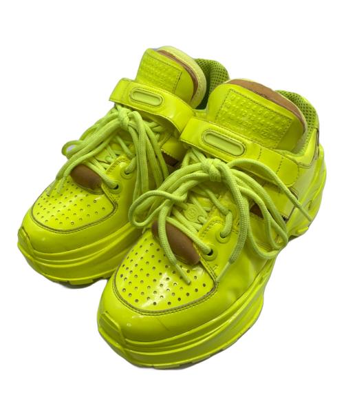 Maison Margiela（メゾンマルジェラ）Maison Margiela (メゾンマルジェラ) ローカットスニーカー イエロー サイズ:35の古着・服飾アイテム