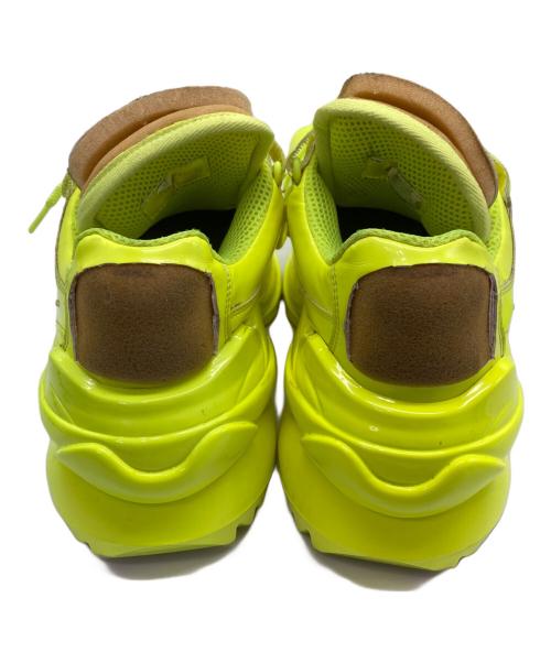 Maison Margiela（メゾンマルジェラ）Maison Margiela (メゾンマルジェラ) ローカットスニーカー イエロー サイズ:35の古着・服飾アイテム
