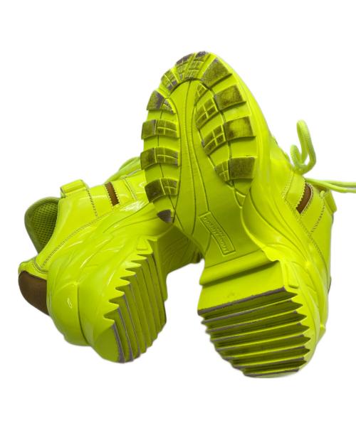 Maison Margiela（メゾンマルジェラ）Maison Margiela (メゾンマルジェラ) ローカットスニーカー イエロー サイズ:35の古着・服飾アイテム