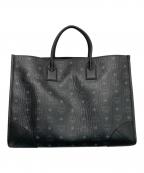 MCMエムシーエム）の古着「X-Large MUNCHEN TOTE」｜ブラック