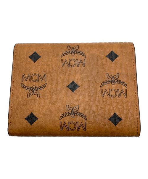 MCM（エムシーエム）MCM (エムシーエム) Tracy 三つ折りウォレット - ヴィセトス ブラウン サイズ:-の古着・服飾アイテム